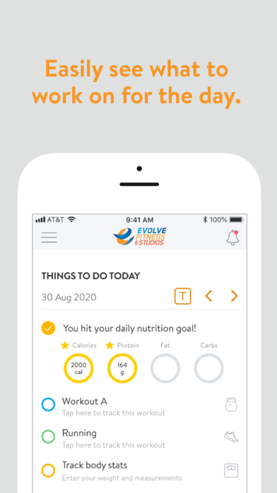 Evolve Fitness and Studios Screenshot