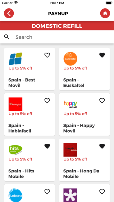 Pay’nUp APP Screenshot