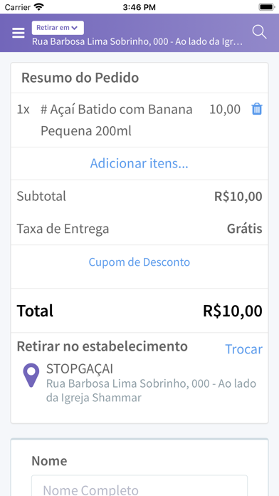 Stop G Açaí Screenshot