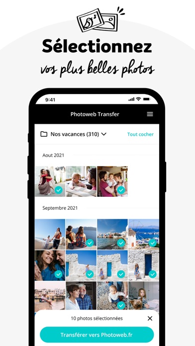 Screenshot #2 pour Photoweb Transfer