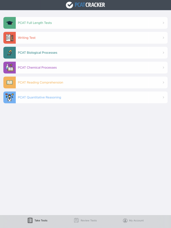 Screenshot #4 pour PCAT Exam Prep by PCAT Cracker