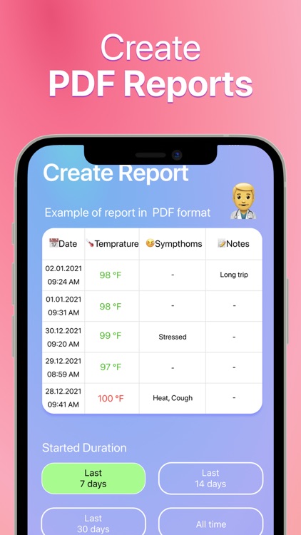 Body Temperature Tracker App screenshot-6