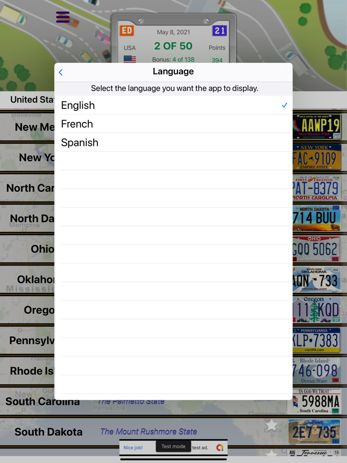 Plates - Family Travel Game