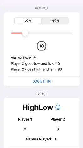Game screenshot HighLow - A Mind Game mod apk