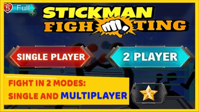 Stickman SuperHeroes Fighters Screenshot