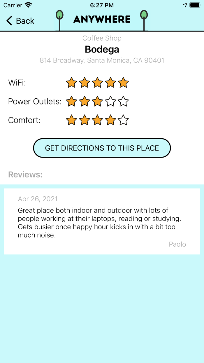 Anywhere. Work, Study  Create