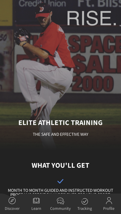 RISE ATHLETICS Screenshot