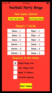 How to cancel & delete football party bingo 3