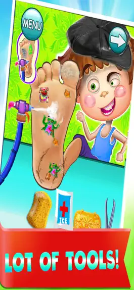Game screenshot Smelly Foot & Toe Nail Cleaner apk