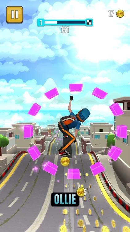 Faily Skater Street Racer screenshot-3