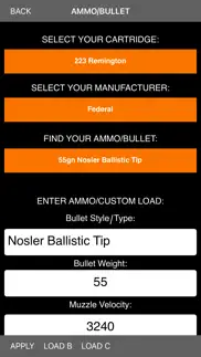 impact ballistics iphone screenshot 4