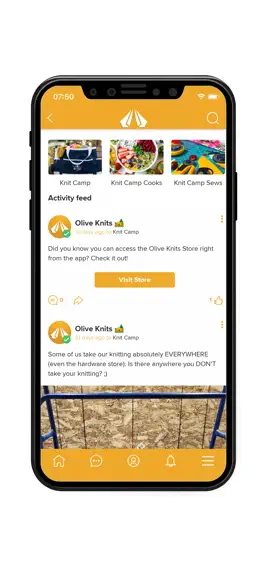 Game screenshot Knit Camp apk