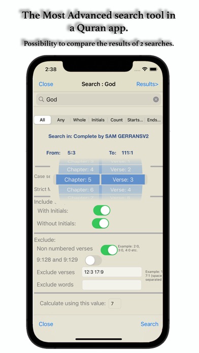 Search Quran Screenshot