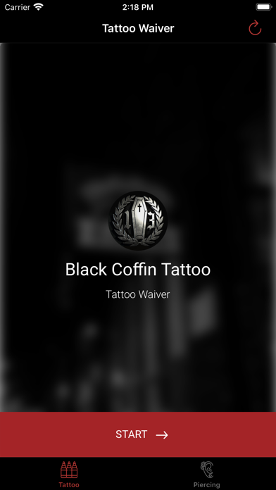 Black Coffin Tattoo Screenshot