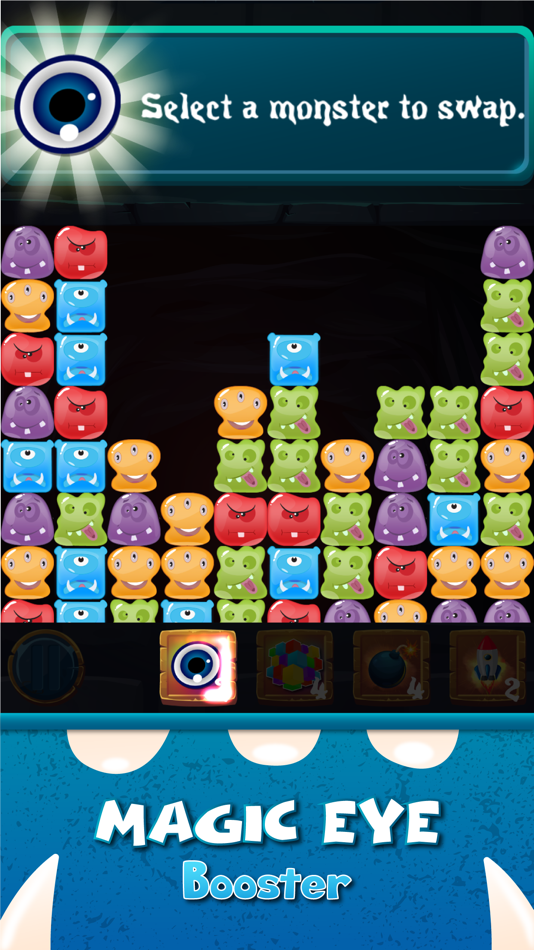 #5. Pop Monsters - A Fun Pop Game (iOS) 由: Le Huy Phan