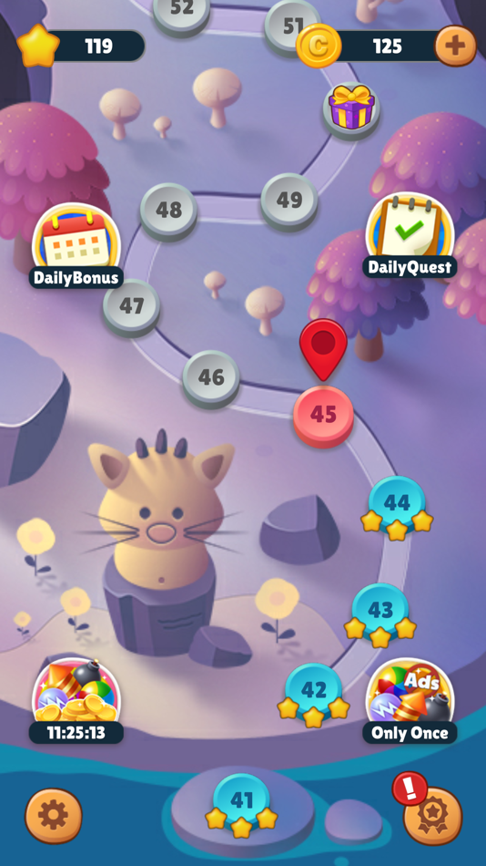 #5. Bubble Star Journey (iOS) 由: GoEun Choi
