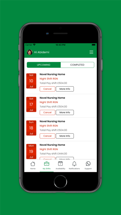 Hillside Care Services Screenshot