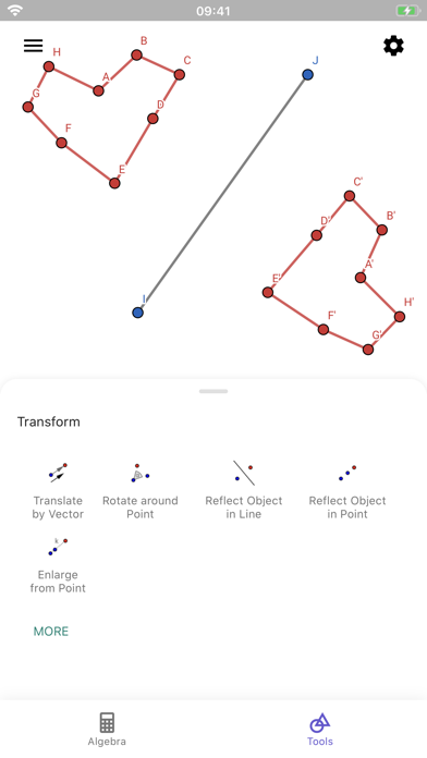 GeoGebra Geometry Screenshot