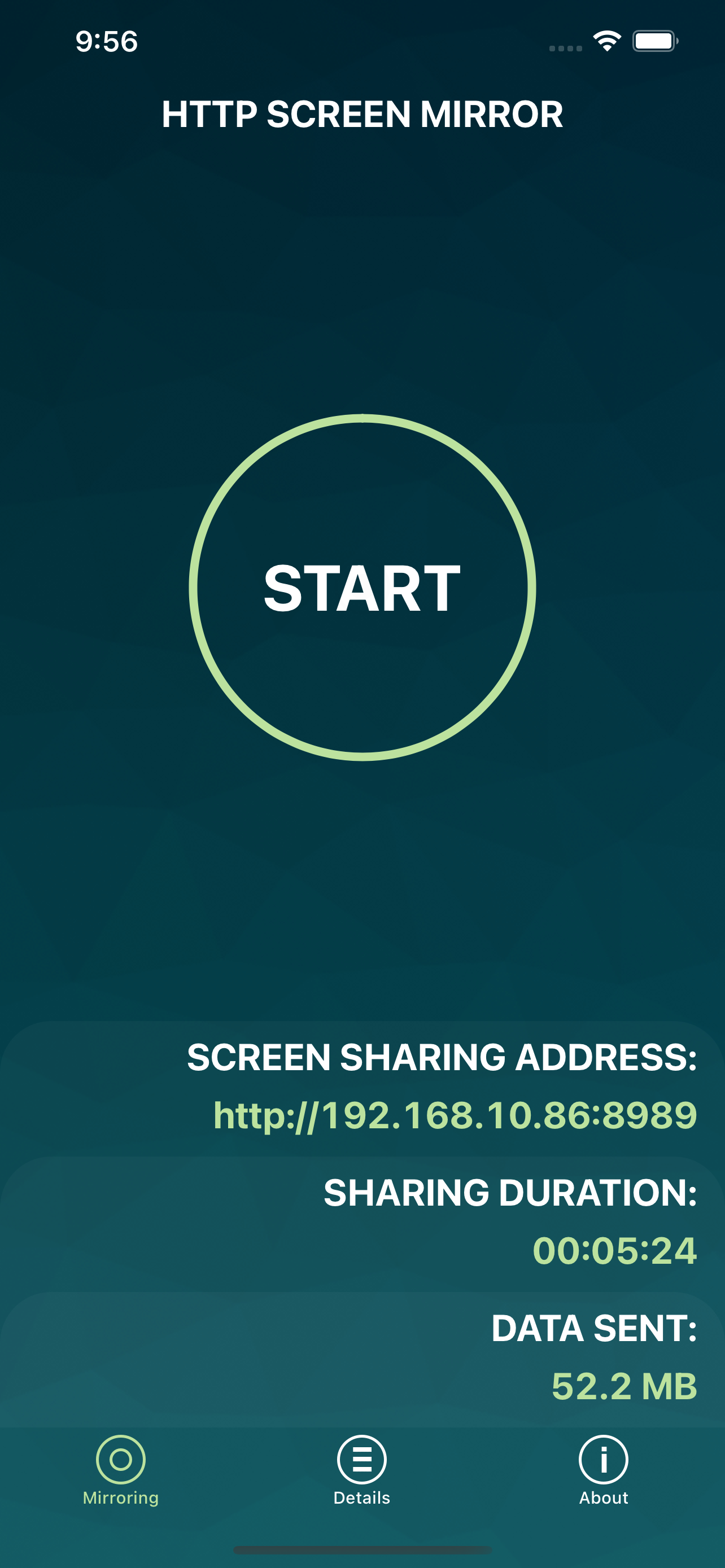 Http Screen Mirror