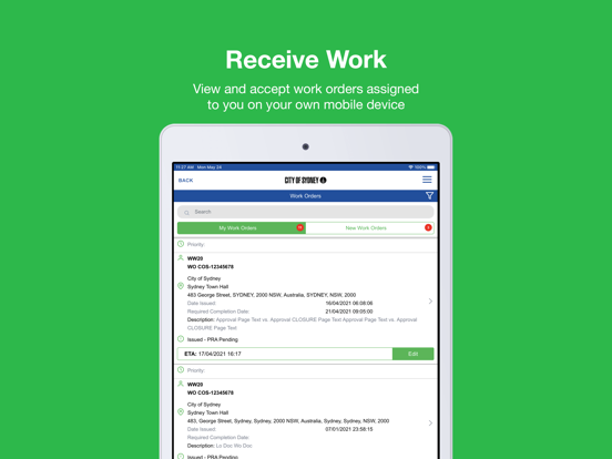 Screenshot #5 pour Contractor – City of Sydney