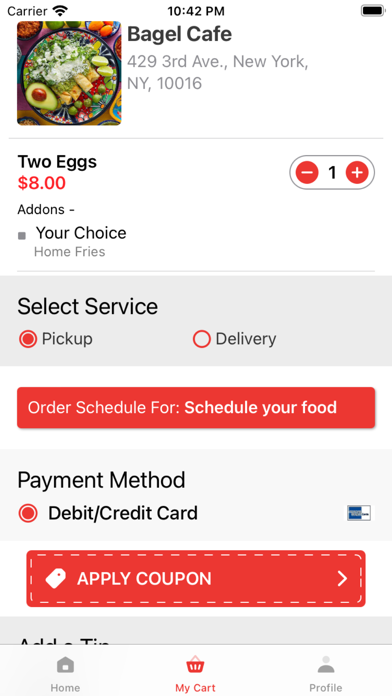Bagel Café Screenshot