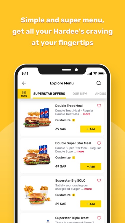 Hardee's Saudi Arabia - Online