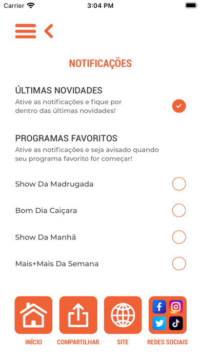 Rádio Caiçara - 96,7 FM Screenshot