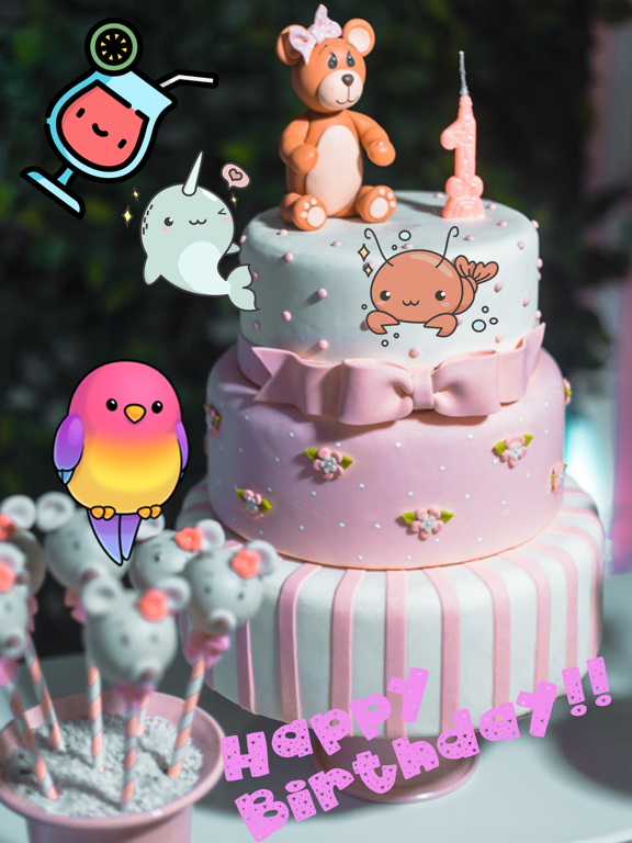 Screenshot #4 pour Kawaii Photo Stickers