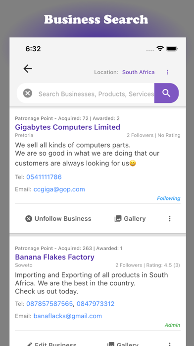Business Floor Screenshot