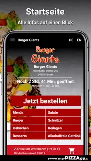 How to cancel & delete burger giants kassel 3