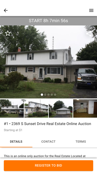 Harmeyer Auction & Appraisal Screenshot