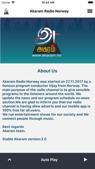 Akaram Radio Norway Screenshot