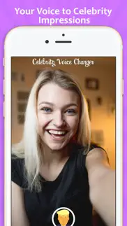 celebrity voice changer parody iphone screenshot 2