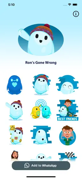 Game screenshot Stickers: Ron's Gone Wrong mod apk