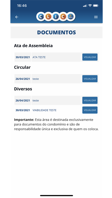 Clic Control Vila Rica Screenshot