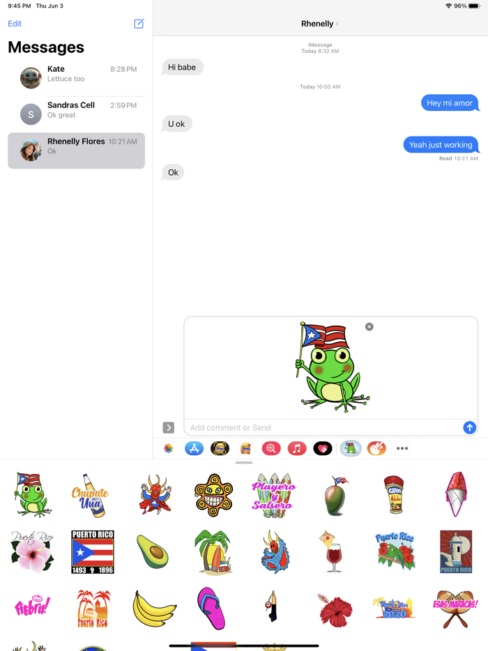 Puerto Rico Fun Stickers