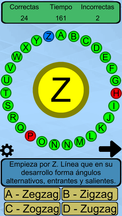 La Rueda de Letras Screenshot