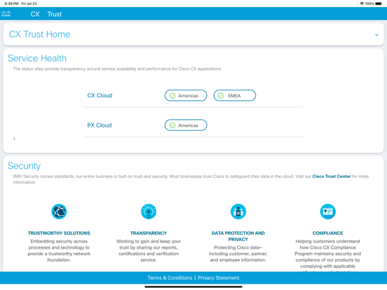 Screenshot #5 pour Cisco CX Trust