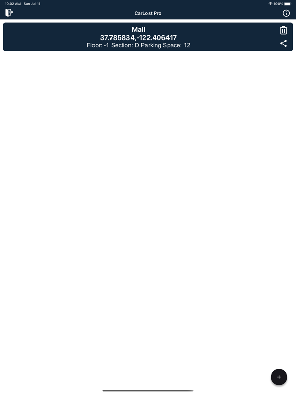 Screenshot #4 pour CarLost Pro