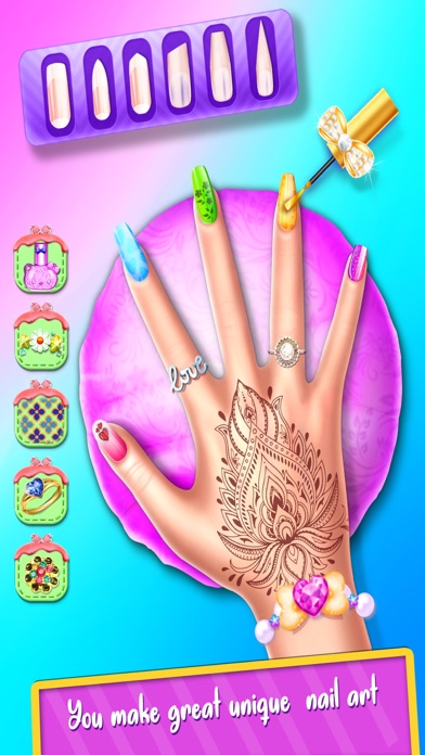 Kitty Nail Salon Game for Girl Screenshot