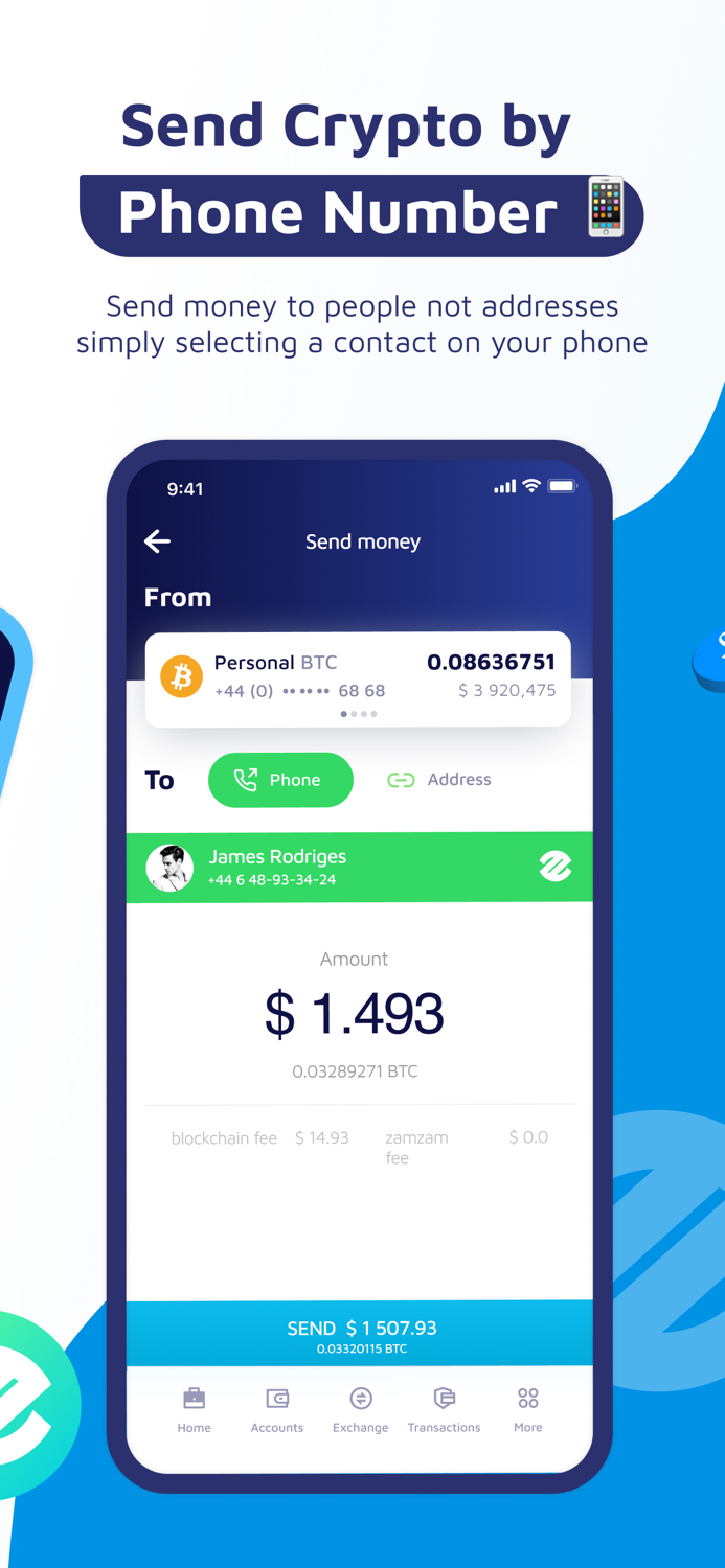 ZamWallet Buy Crypto with Card