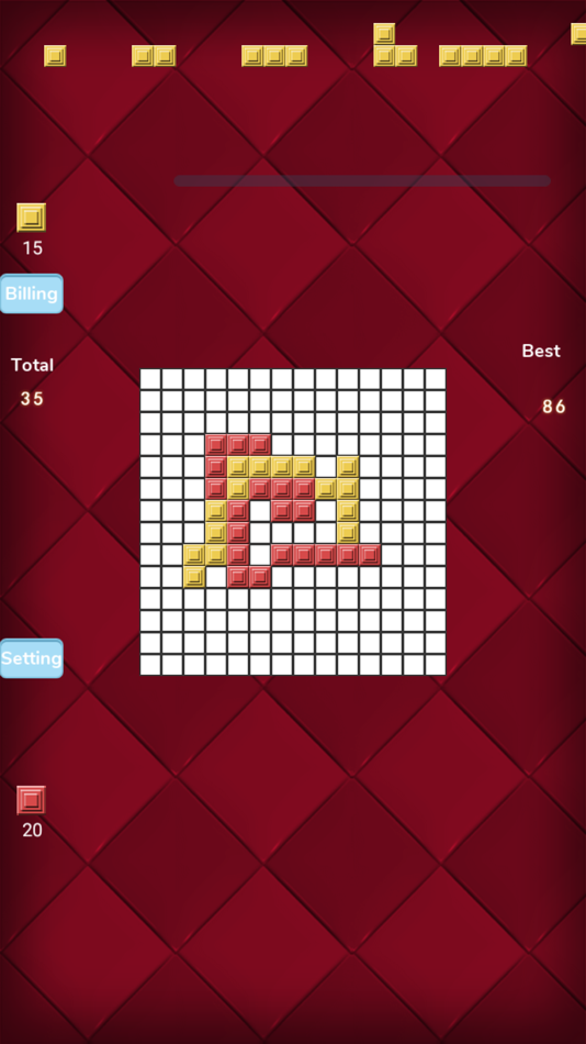 #3. Grid Fighter Blokus Board Game (iOS) Podle: 云飞 李