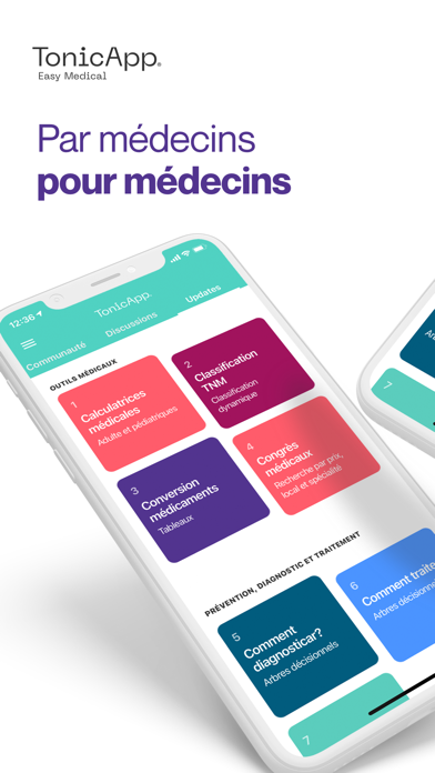 Screenshot #1 pour Tonic : Médecine pour Médecins