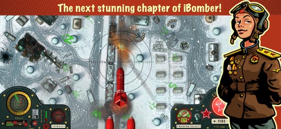 Screenshot of iBomber Winter Warfare