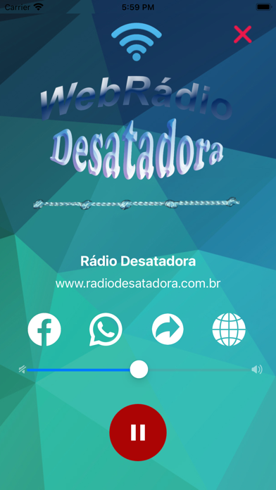 Radio Web Desatadora Screenshot