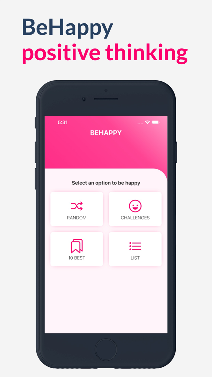 Be Happy - Positive Thinking