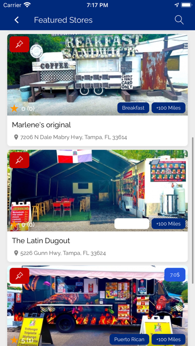 Stuffed Food Truck Finder Screenshot