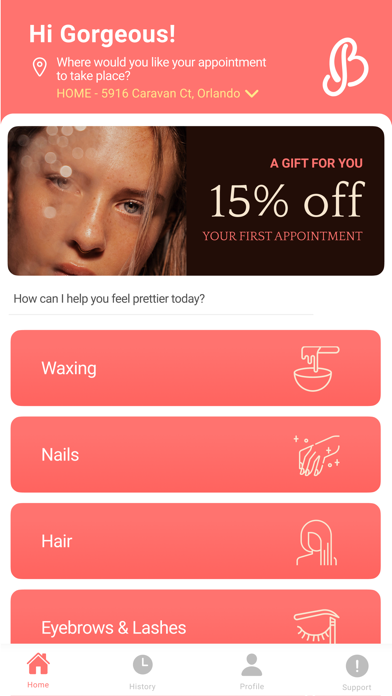 Bamba Beauty On Demand Screenshot