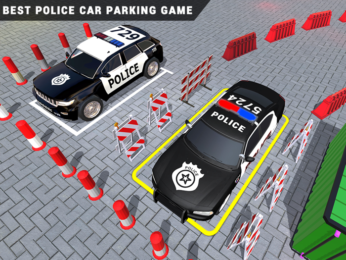 Police Car Parking Simulator -