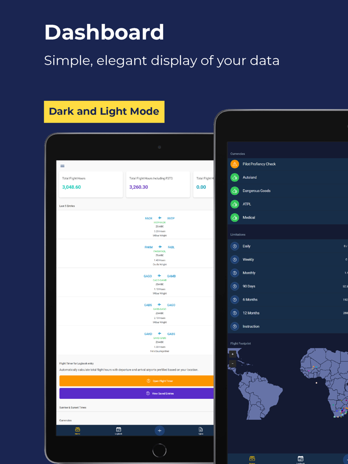 Pilott Electronic Logbook